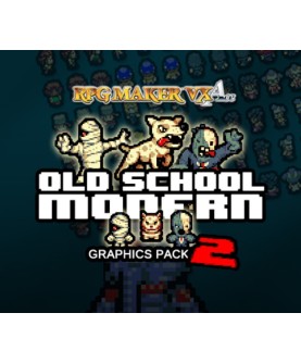 RPG Maker VX Ace - Old School Modern Graphics Pack 2 DLC Steam Key GLOBAL